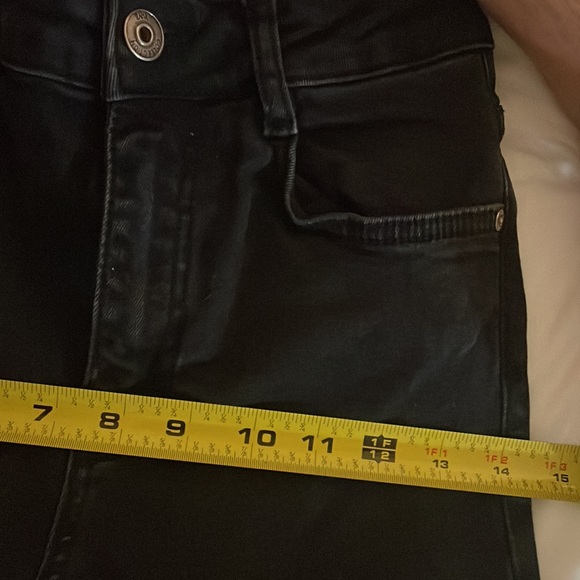 Zara High Rise Flare Jeans - Picture 10 of 12